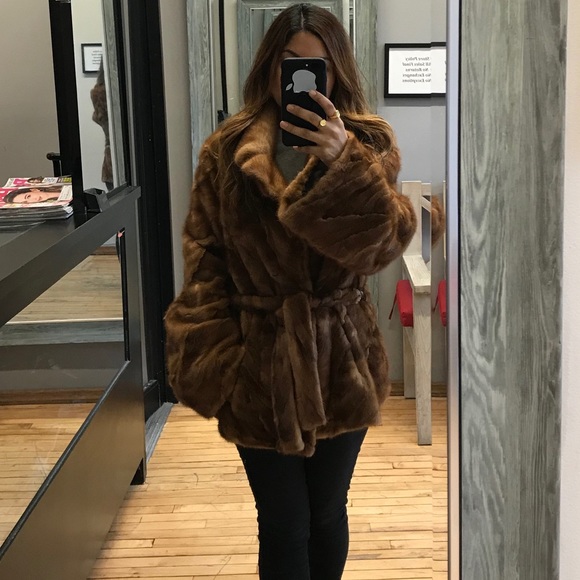 Rabbit Fur coat - Picture 3 of 7